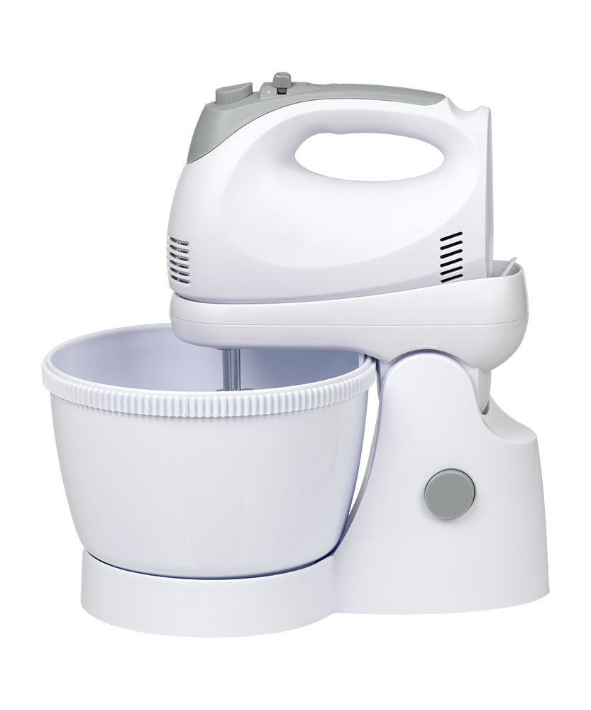 Hand Mixer GM-2621C with bowl White and grey